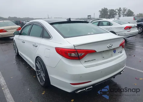 2015 Hyundai Sonata Limited 2.0T из США, поврежденный, VIN 5NPE34AB1FH250038